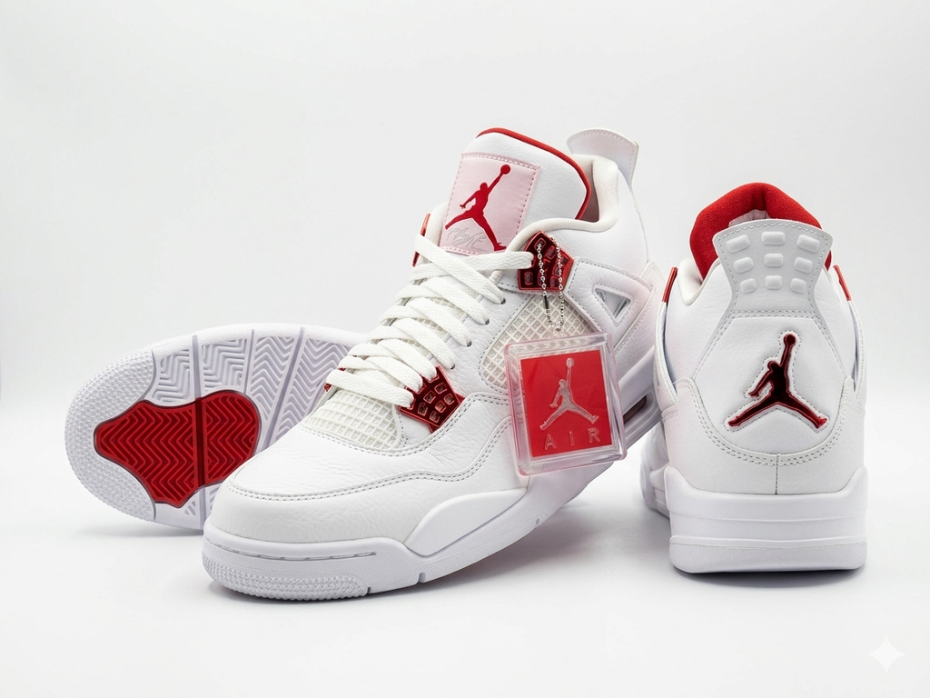 Air Jordan 4 Retro "Metallic Red"
