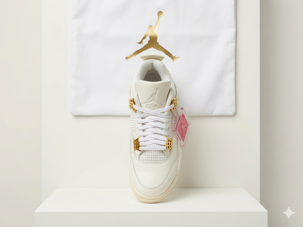 Air Jordan 4 Retro "Metallic Gold"