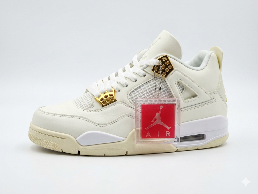 Air Jordan 4 Retro "Metallic Gold"