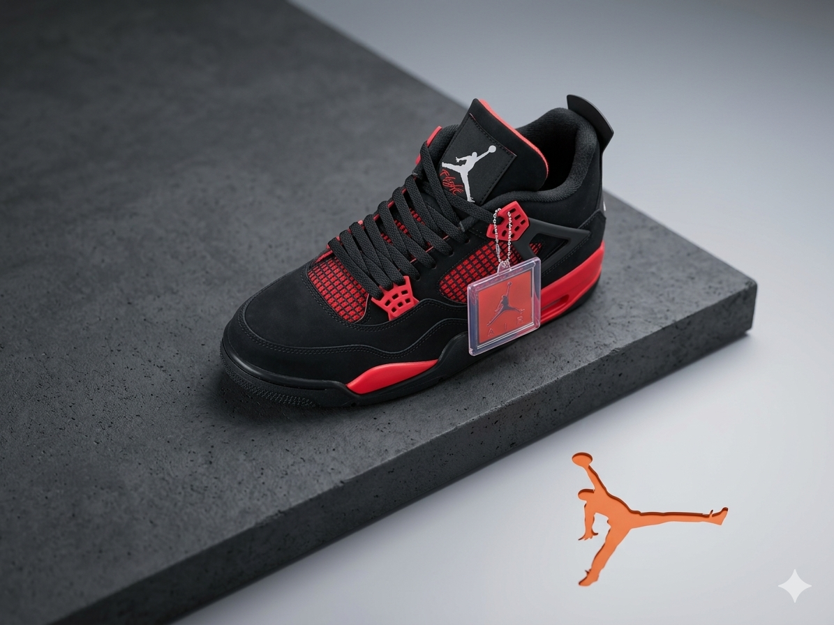 Air Jordan 4 Retro "Red Thunder"