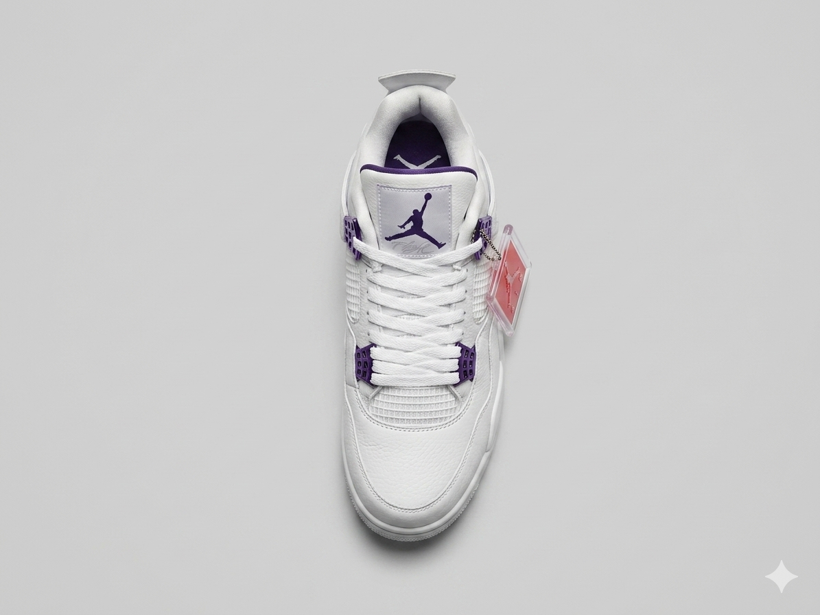 Air Jordan 4 Retro "Metallic Purple"