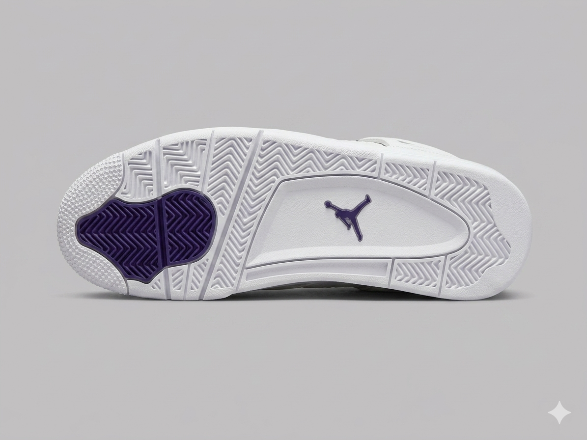 Air Jordan 4 Retro "Metallic Purple"