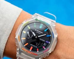 G-Shock CasiOak Jelly "Rainbow"